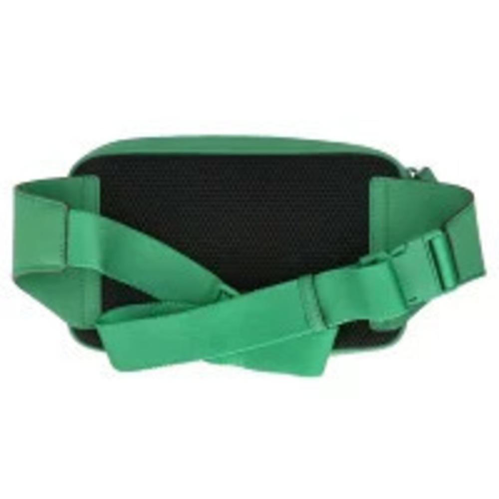 Gucci bag leather monogram belt rubber Green GG effect